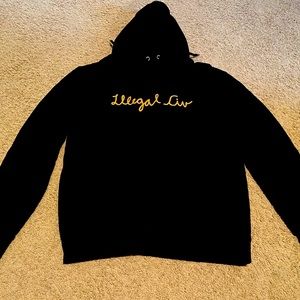 Illegal Civ Black Hoodie Sweatshirt
